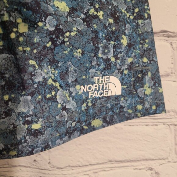 The North Face Men's Wander Short - Beta Blue Lichen Print - Picture 2 of 7